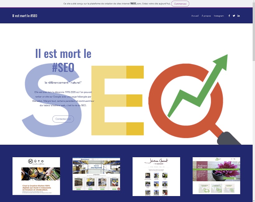 Détails : Jérôme Chesnot, consultant SEO